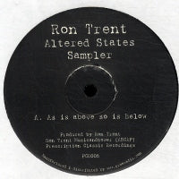 RON TRENT - Altered States Sampler
