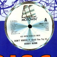 BOBBY NUNN - Don't Knock It (Until You Try It)