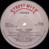 FREEEZE - I.O.U.