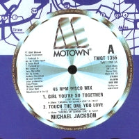 MICHAEL JACKSON - Girl You're So Together / Ben / Ain' No Sunshine / Touch The One You Love