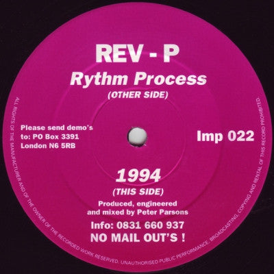 REV-P - Rythm Process / 1994