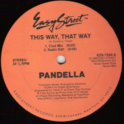 PANDELLA - This Way That Way