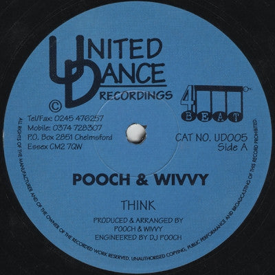 POOCH & WIVVY - Think / Riding Rhythm