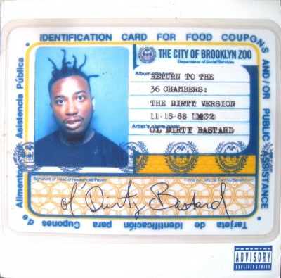 OL' DIRTY BASTARD - Return To The 36 Chambers: The Dirty Version