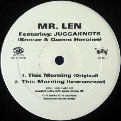 MR. LEN (COMPANY FLOW). - This Morning Featuring Juggaknots (Breeze & Queen Heroine).