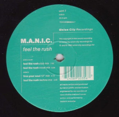 M.A.N.I.C. - Feel The Rush