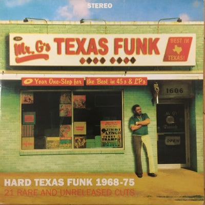 VARIOUS - Texas Funk - Hard Texas Funk 1968 - 1975 21 Rare & Unreleased Cuts