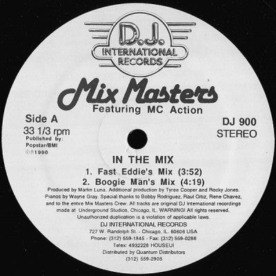 MIX MASTERS FEAT. MC ACTION - In The Mix