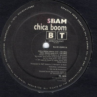 SBAM - Chica Boom / I Want My Freedom