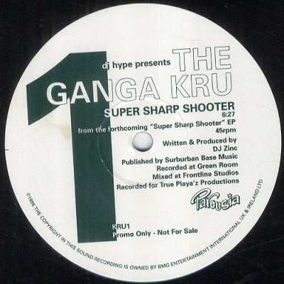 DJ HYPE PRESENTS THE GANJA KRU - Super Sharp Shooter / Revolution