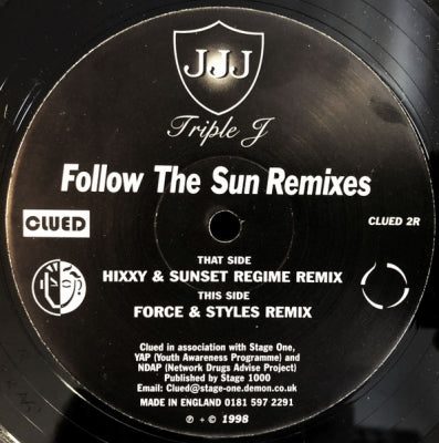 TRIPLE J - Follow The Sun (Remixes)
