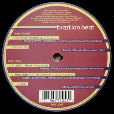 MASTERS AT WORK FEAT. LILIANA - Brazilian Beat / Nebulosa