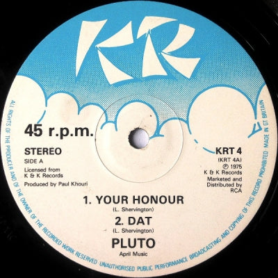 PLUTO - Your Honour / Dat