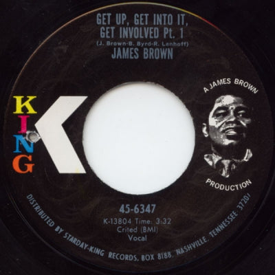 JAMES BROWN - Get Up, Get Into It, Get Involved