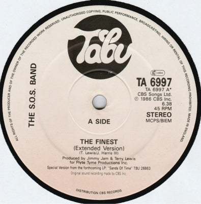 S.O.S. BAND  - The Finest