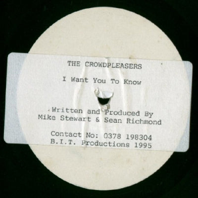 THE CROWDPLEASERS  - I Want You To Know