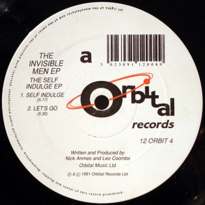 INVISIBLE MEN - The Self Indulge EP