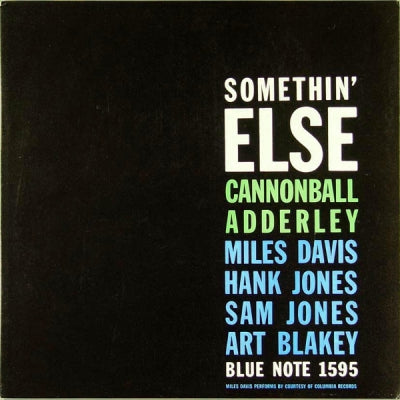 CANNONBALL ADDERLEY, MILES DAVIS, HANK JONES, SAM JONES, ART BLAKEY - Somethin' Else