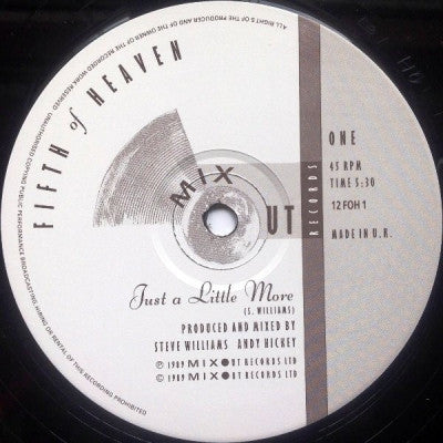 FIFTH OF HEAVEN - Just A Little More