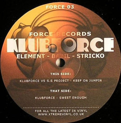 KLUBFORCE VS S.S PROJECT - Keep On Jumpin / Sweet Enough