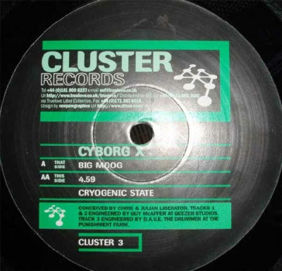 CYBORG X - Big Moog / 4.59 / Cryogenic State