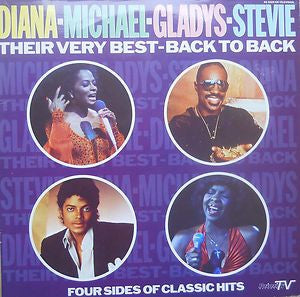 DIANA ROSS / MICHAEL JACKSON / GLADYS KNIGHT / STEVIE WONDER - Diana - Michael - Gladys - Stevie - Their Very Best - Back To Back
