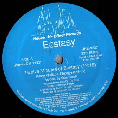 ECSTASY - Twelve Minutes Of Ecstasy / Gotta Have You (Remix)