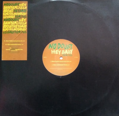 NO DOUBT - Hey Baby Remixes