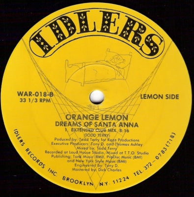 ORANGE LEMON - The Texican / Dreams Of Santa Anna