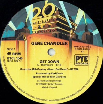 GENE CHANDLER - Get Down