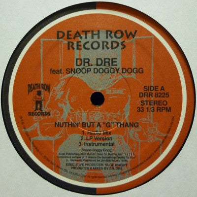 DR. DRE - Nuthin' But A 'G' Thang