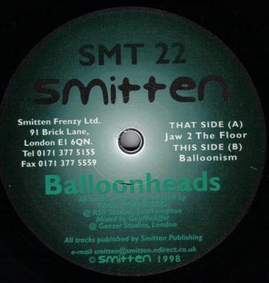 BALLOONHEADS - Jaw 2 The Floor / Balloonism