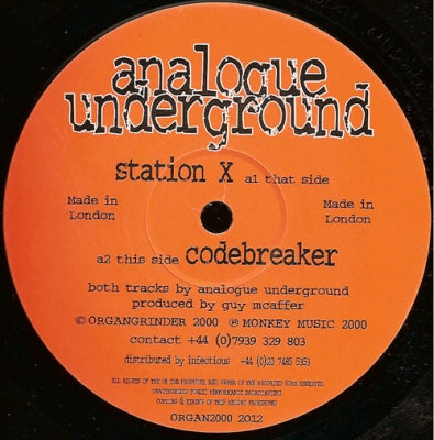 ANALOGUE UNDERGROUND - Station X / Codebreaker