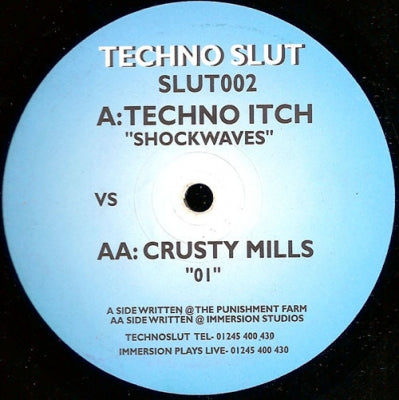 TECHNO ITCH VS CRUSTY MILLS - Shockwaves / 01