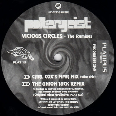 POLTERGEIST - Vicious Circles (The Remixes)