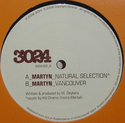 MARTYN - Natural Selection / Vancouver
