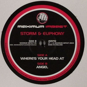 STORM & EUPHONY - Where's Your Head At / Angel
