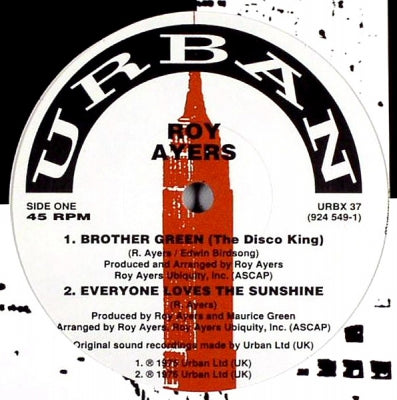 ROY AYERS - Brother Green (The Disco King)