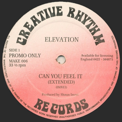 ELEVATION - Can You Feel It