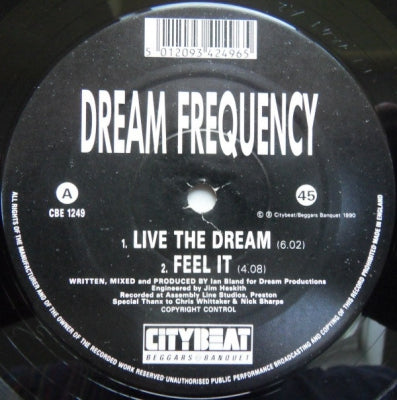 DREAM FREQUENCY - Live The Dream / Feel It