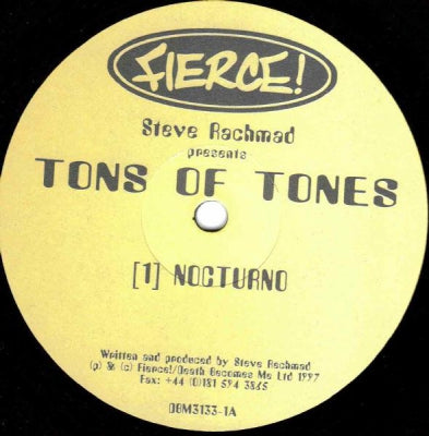 STEVE RACHMAD PRESENTS TONS OF TONES - Nocturno / Shererezade / The Secret