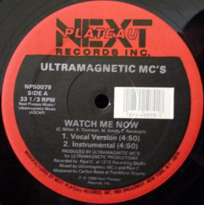 ULTRAMAGNETIC MC'S - Watch Me Now / Feelin' It