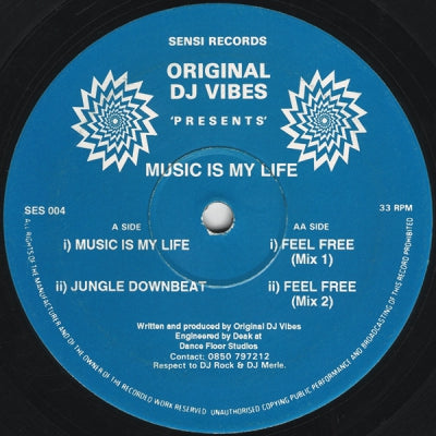 ORIGINAL DJ VIBES - Music Is My Life