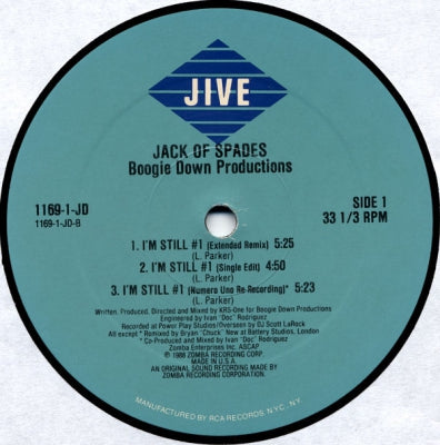 BOOGIE DOWN PRODUCTIONS - Jack Of Spades
