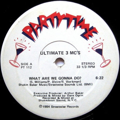 ULTIMATE 3 MC'S - What Are We Gonna Do?