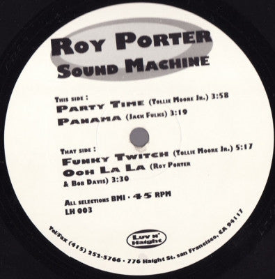 ROY PORTER SOUND MACHINE - Roy Porter Sound Machine