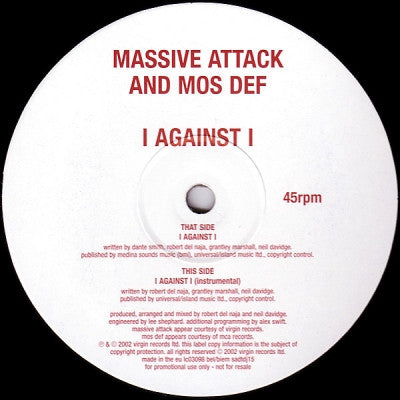 MASSIVE ATTACK & MOS DEF - I Against I
