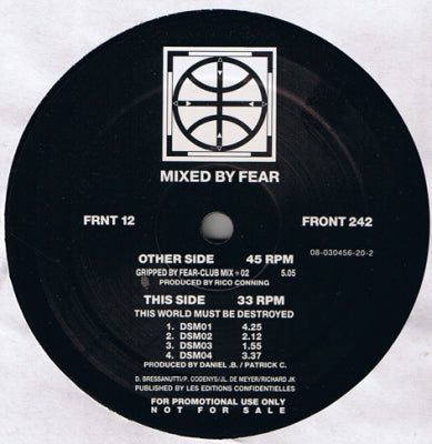 FRONT 242 - Mixed By Fear