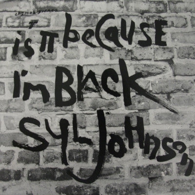 SYL JOHNSON - Is It Because I'm Black