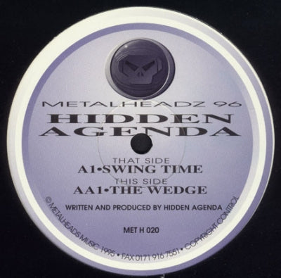 HIDDEN AGENDA - Swing Time / The Wedge